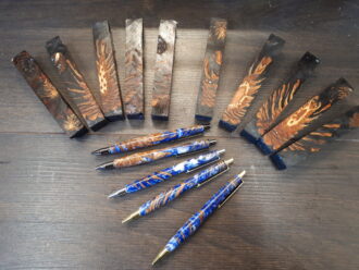 Pine Cone Pens