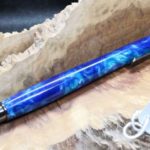 Two Tone Blue Pearl Resin ~ A111