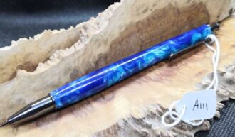 Two Tone Blue Pearl Resin ~ A111