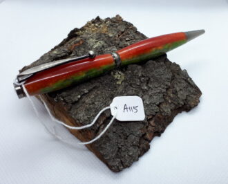 Green and Deep Orange Pearl Resin A115
