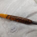 Pine Cone & Resin Pen, in Yellow Pearl PC027