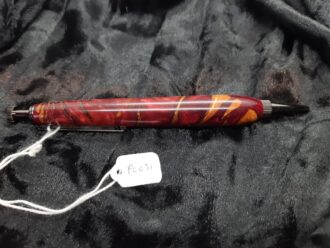 Pine Cone & Resin Pen, in Red Pearl PC031