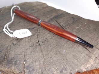 Red Zebra wood pen L005
