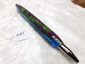 Blue, Green and Purple Pearl Resin A185