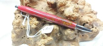 Pink with Gold & Silver Pearl Resin A193