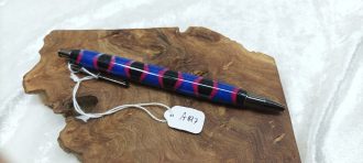 Black, Blue & Pink coloured Pearl Resin A197
