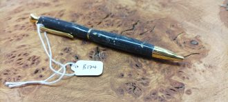 Dark Grey speckled Granite effect Corian Pen B174