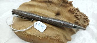Dark Brown speckled Granite effect Corian Pen B179