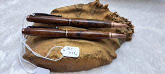 Pen Gift Set ~ Irish Wych Elm Burl SET025