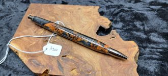 Black and Orange Pearl Resin A200
