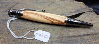 Chunky solid Spalted Beech Pen K233